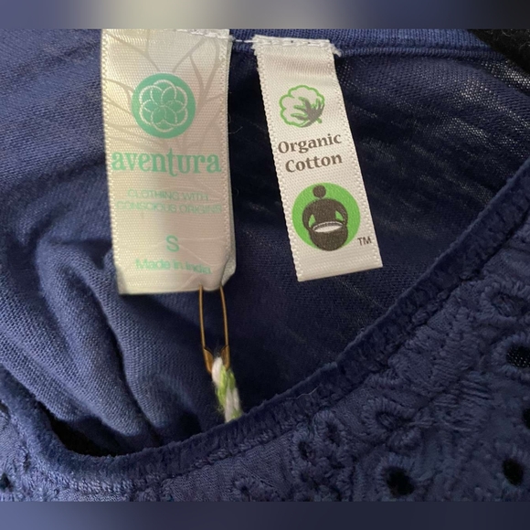 AVENTURA - Size S - Blue Summer Dress - Picture 2 of 4